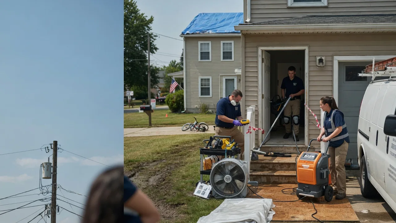 Water Damage Repair in Mustang, OK near me